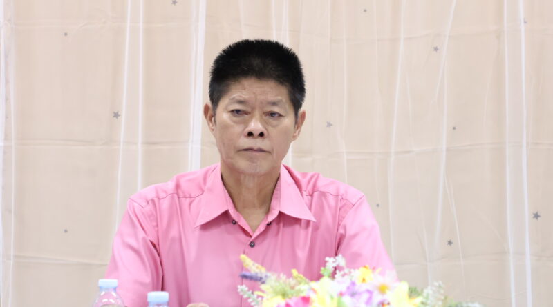 ประชุมปรึกษาหารือเกี่ยวกับการดำเนินงานโรงเรียนเทศบาลตำบลเวียง ณ ศูนย์พัฒนาเด็กเล็กเทศบาลตำบลเวียง อำเภอเชียงคำ จังหวัดพะเยา