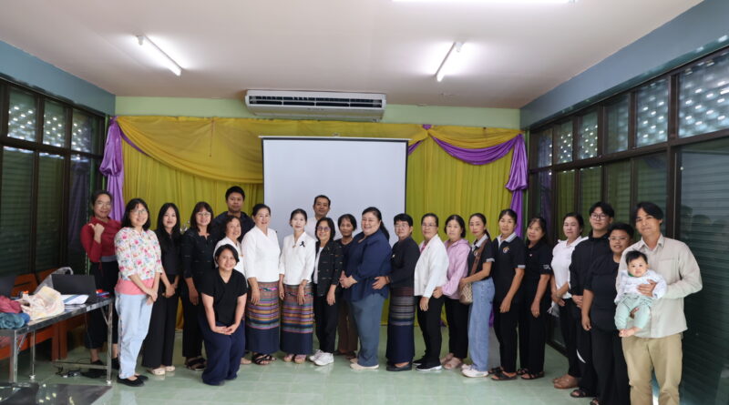 จัดกิจกรรม “กระบวนการเรียนรู้เชิงออกแบบโดยฐานทุนวัฒนธรรมเพื่อยกระดับมูลค่าเชิงพาณิชย์” 