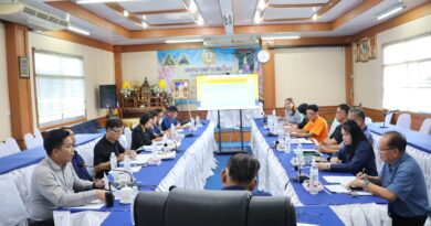 การประชุมศูนย์พัฒนาคุณภาพชีวิตและส่งเสริมอาชีพผู้สูงอายุเทศบาลตำบลเวียง